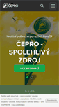 Mobile Screenshot of ceproas.cz
